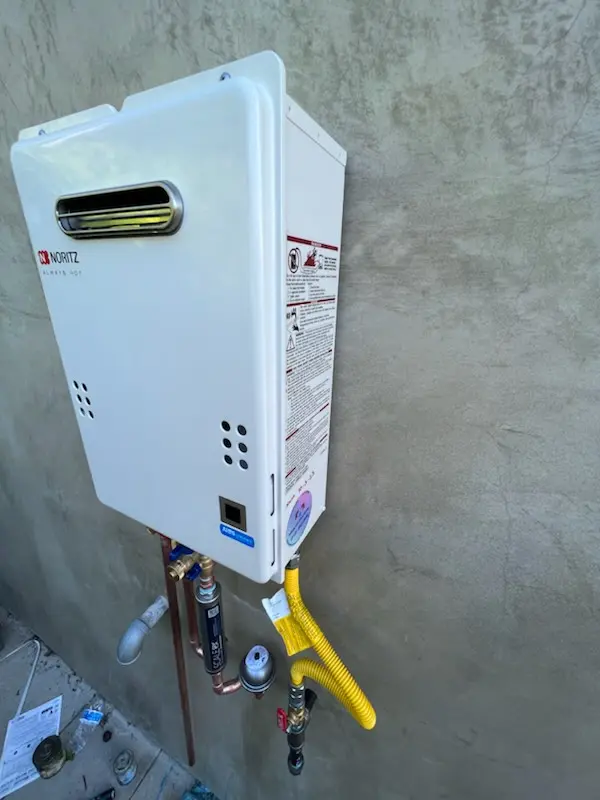 Tankless water heater installation for Sandy homes